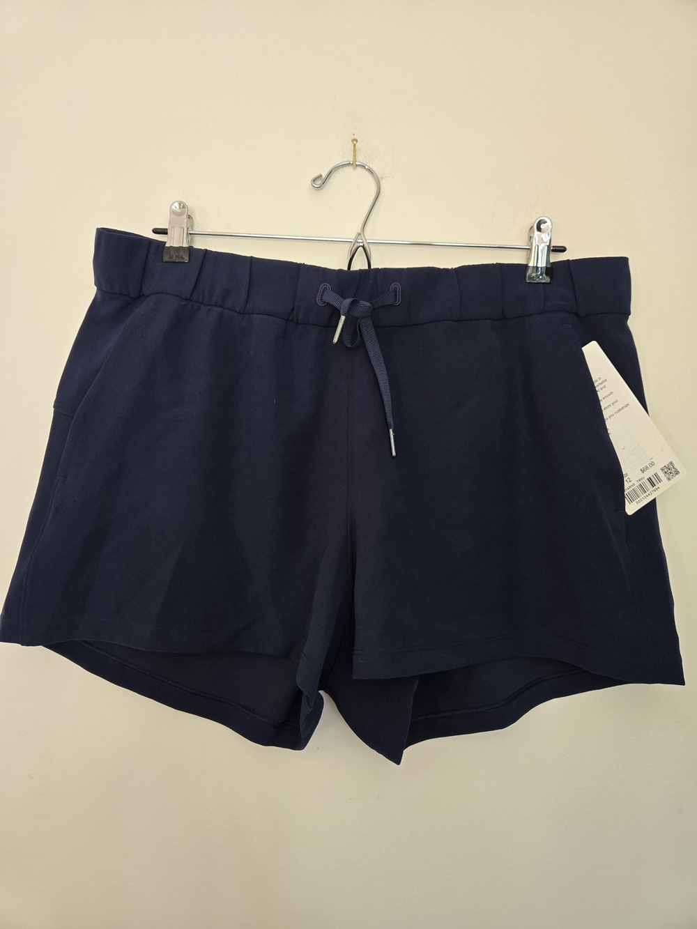 lululemon athletica Navy Athletic Drawstring Shorts